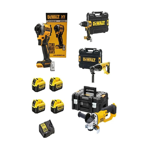 Dewalt Dcd805darbeli Vidalama Dcf850tork Vidalama Dch133kırıcıdelici Dcg412avuçtaşlama 4x4ahakü 1 Adet Şc
